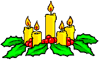 Candles burning
