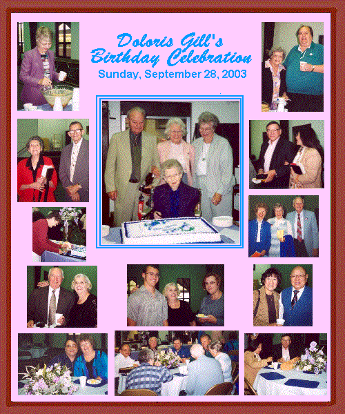 Doloris Gill's Birthday Celebration 2003